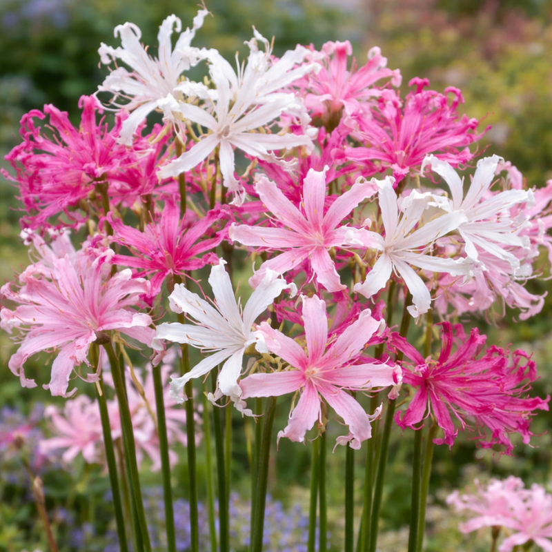 guernsey lily flower Nerine Bowdenii Mixed