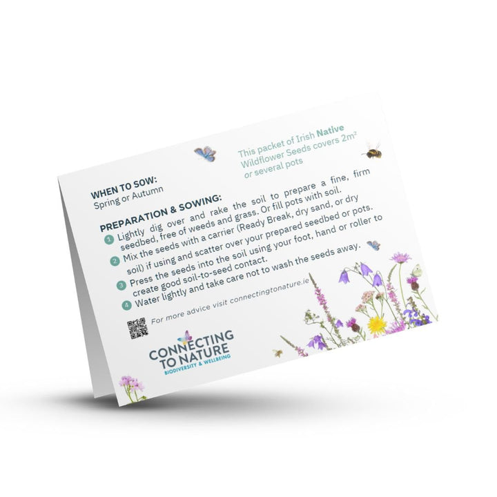 Blooming Native Gift Pockets Custom Designed Wildflower Seed Pockets | Sustainable Corporate Gifting