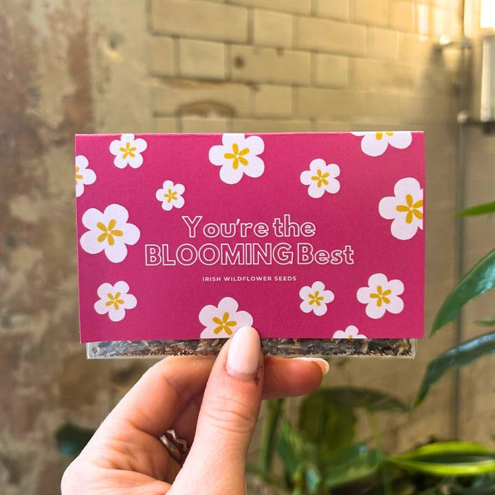 Blooming Native Gift Pockets Native Wildflower Seed Favour | You're The Blooming Best Bee Bomb