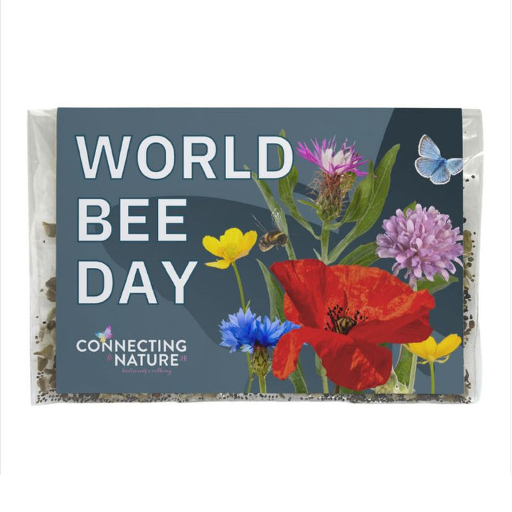 Blooming Native Gift Pockets Native Wildflower Seed Pocket | World Bee Day Native Wildflower 'Seed Bomb'