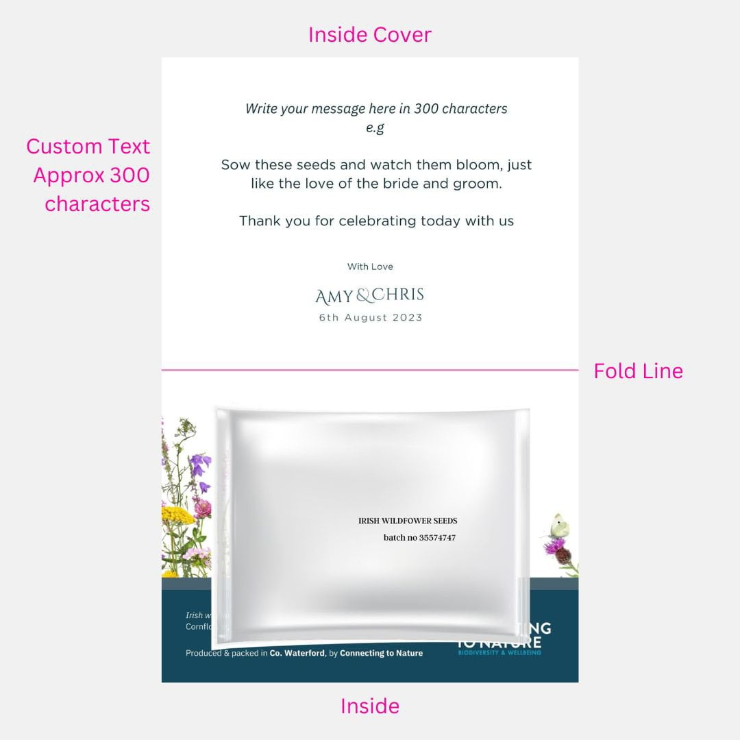 Blooming Native Gift Pockets Wildflower Wedding Favours | Sustainable & Eco-friendly