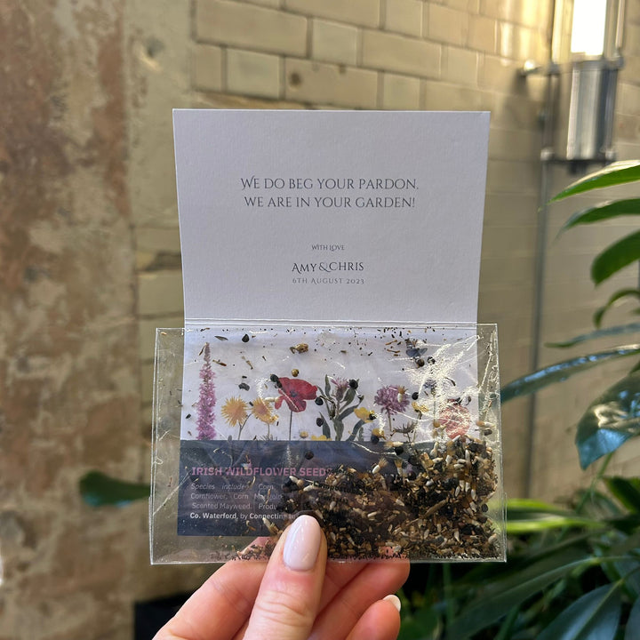 Blooming Native Gift Pockets Wildflower Wedding Favours | Sustainable & Eco-friendly