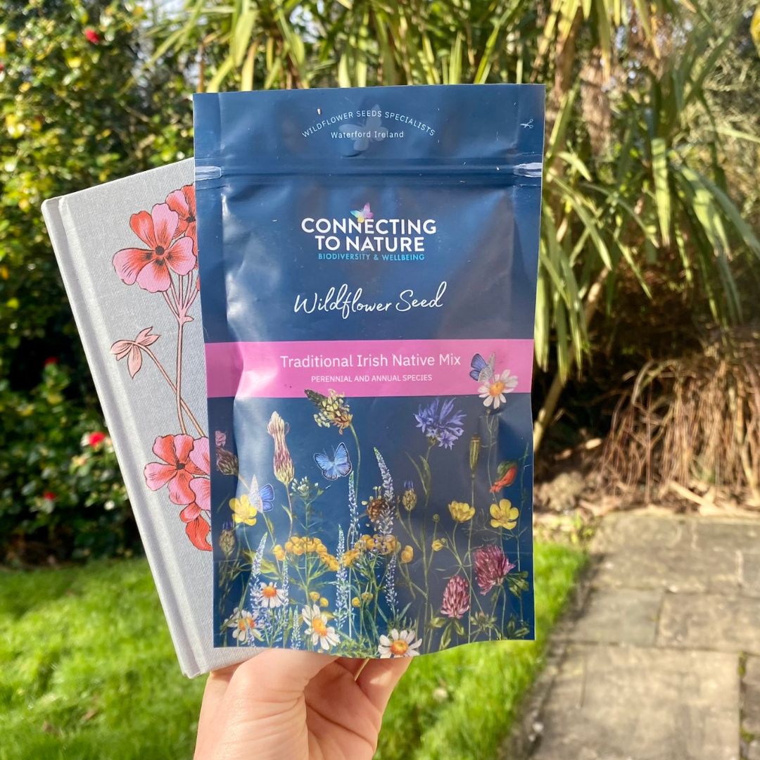Connecting to Nature Books Valentines Bundle | Irish Wildflower Seeds & Book