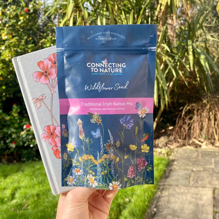 Connecting to Nature Books Valentines Bundle | Irish Wildflower Seeds & Book