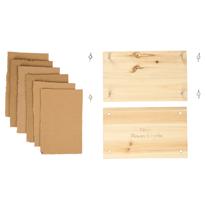 Connecting to Nature Garden Accessory Flower Press, Seed & Book Bundle | Irish Wildflowers