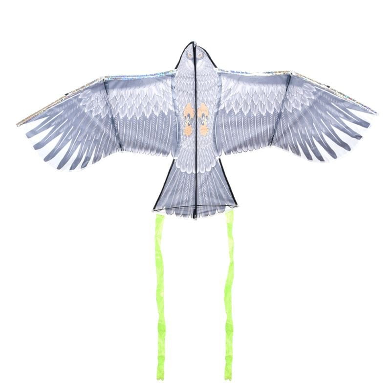 Connecting to Nature Garden Accessory Flying Hawk Kite for Bird Control & Seed Protection