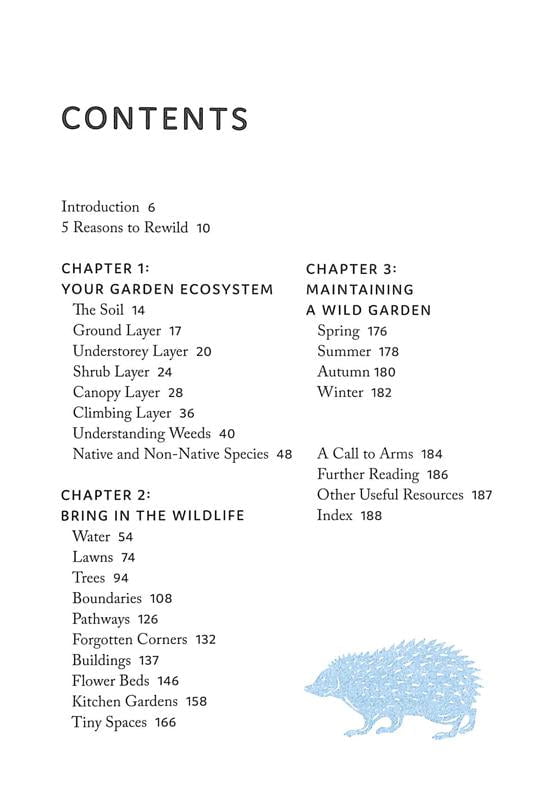 Connecting to Nature Rewild Your Garden | Create a Haven for Birds, Bees and Butterflies