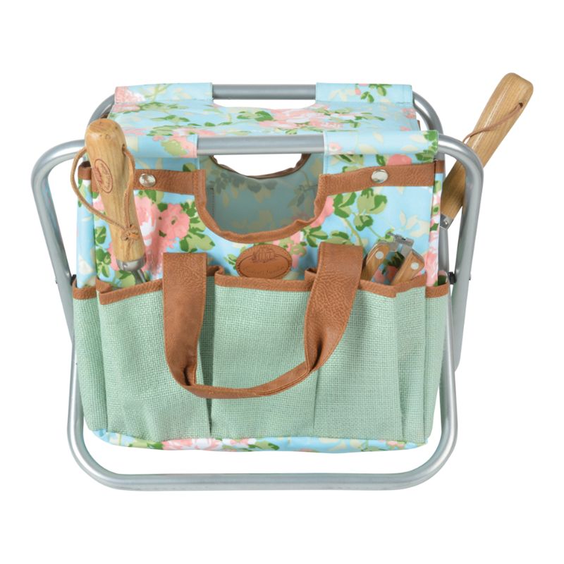 Connecting to Nature Tool Stool | Floral Print