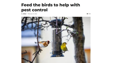 Gardeners encouraged to feed birds to aid pest control