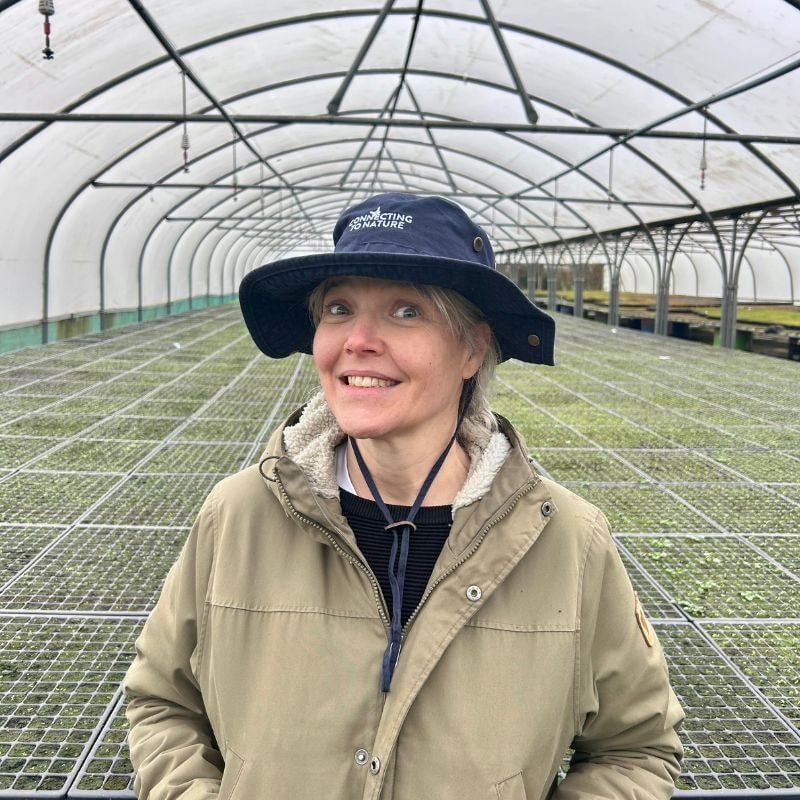 Connecting to Nature Garden Accessory Unisex Gardening Hat | Irish Wildflowers