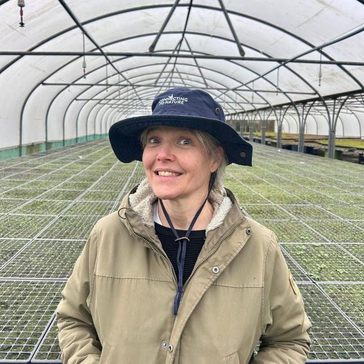 Connecting to Nature Garden Accessory Unisex Gardening Hat | Irish Wildflowers