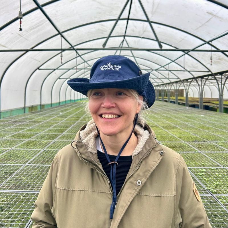 Connecting to Nature Garden Accessory Unisex Gardening Hat | Irish Wildflowers