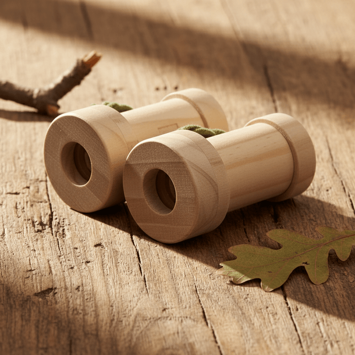 Eschert Garden Accessory Childrens Binoculars | Wooden
