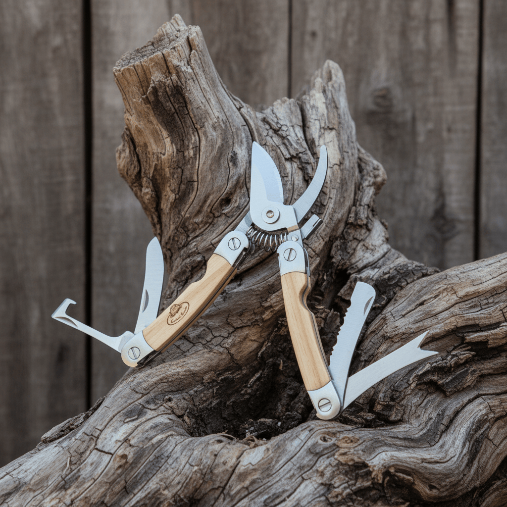 Eschert Garden Accessory Multitool | Stainless Steel