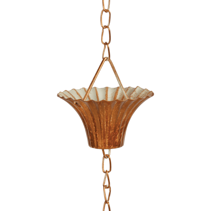 Eschert Garden Accessory Rain Chain | Copper Plated