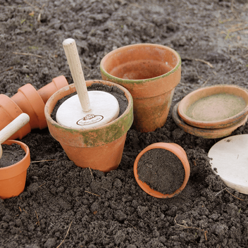 Eschert Garden Accessory Soil Tamper | Wooden