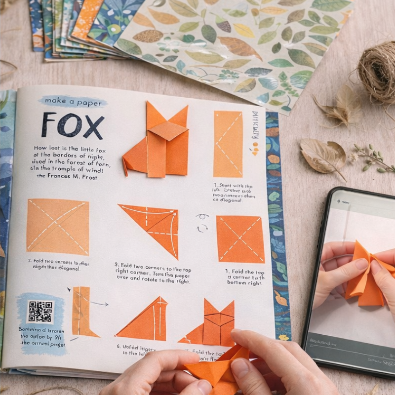 House of Marbles Books Nature Origami