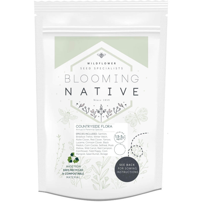 Blooming Native  Countryside Flora - Farmland Wildflower Seed Mix