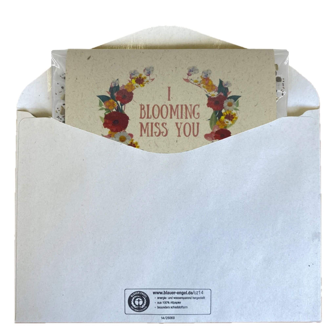 Blooming Native  seed pocket 'I Blooming Miss You' Seed Pocket