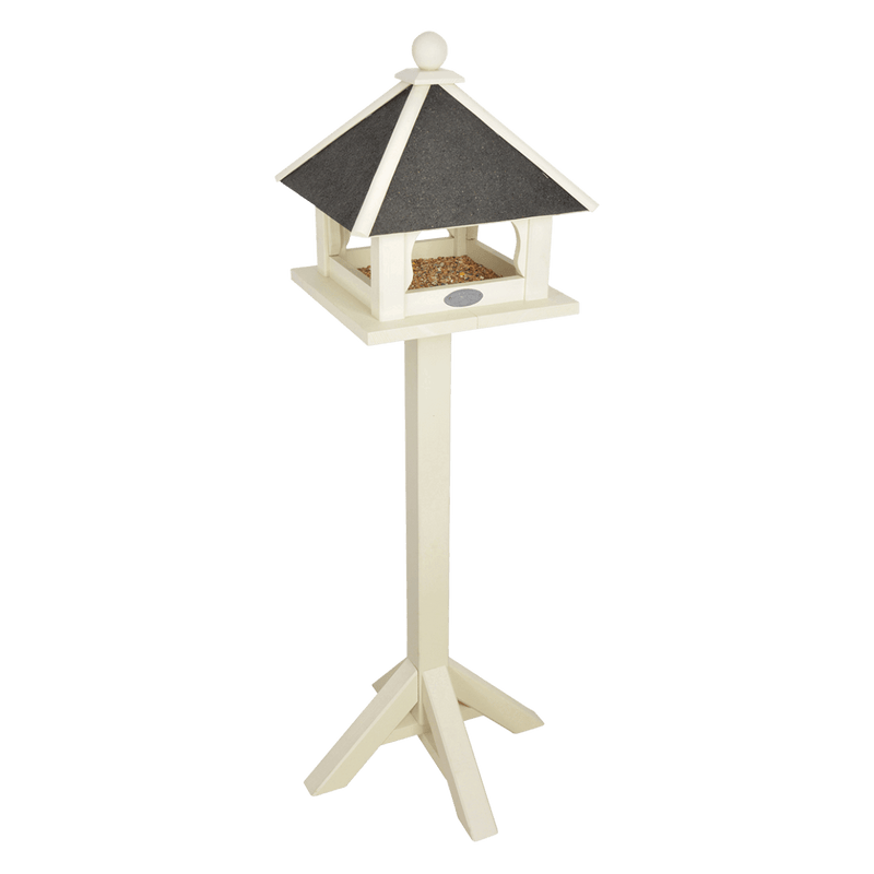 Connecting to Nature Bird Table White