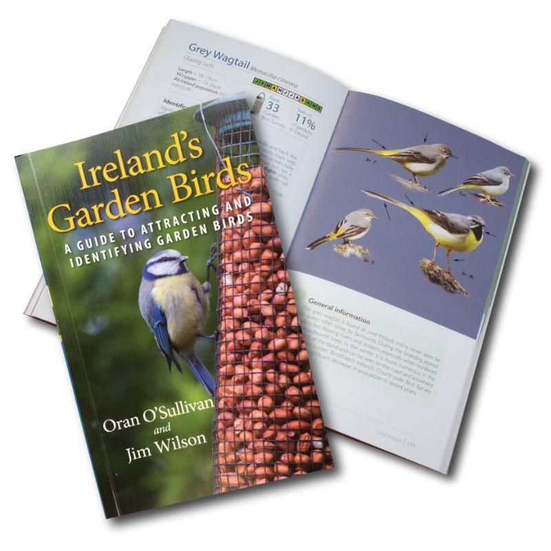 Connecting to Nature book Ireland's Garden Birds | A guide to attracting and identifying garden birds