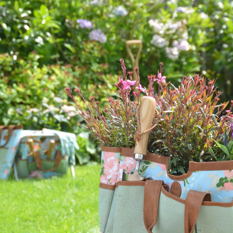 Connecting to Nature Tool Stool | Floral Print