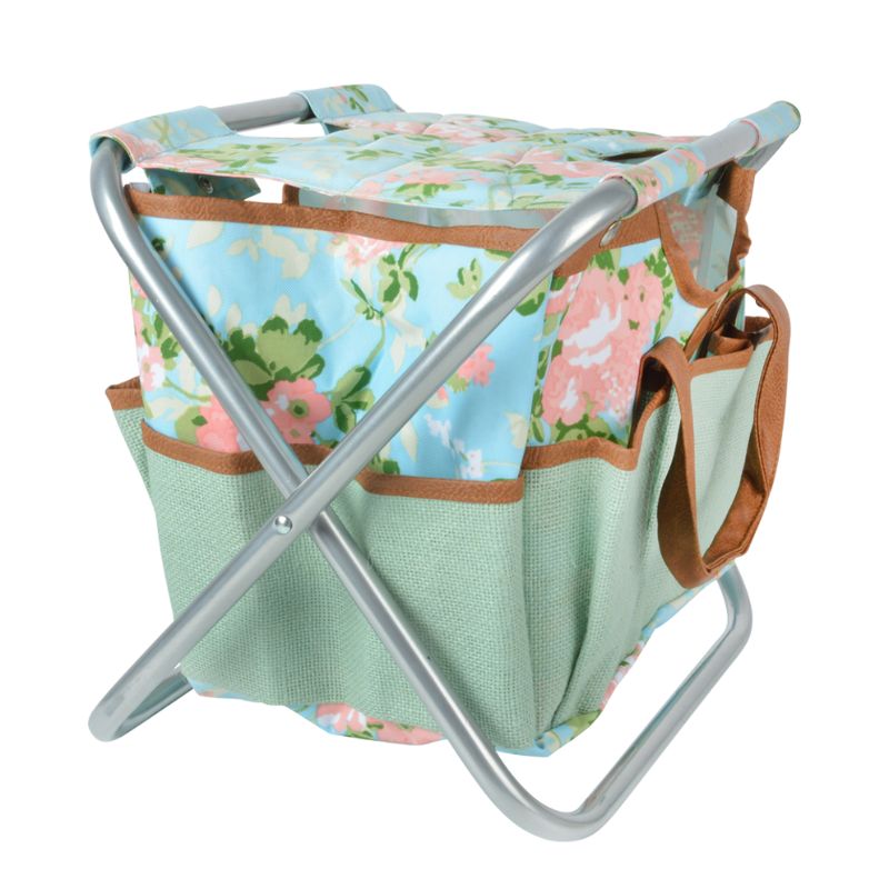 Connecting to Nature Tool Stool | Floral Print